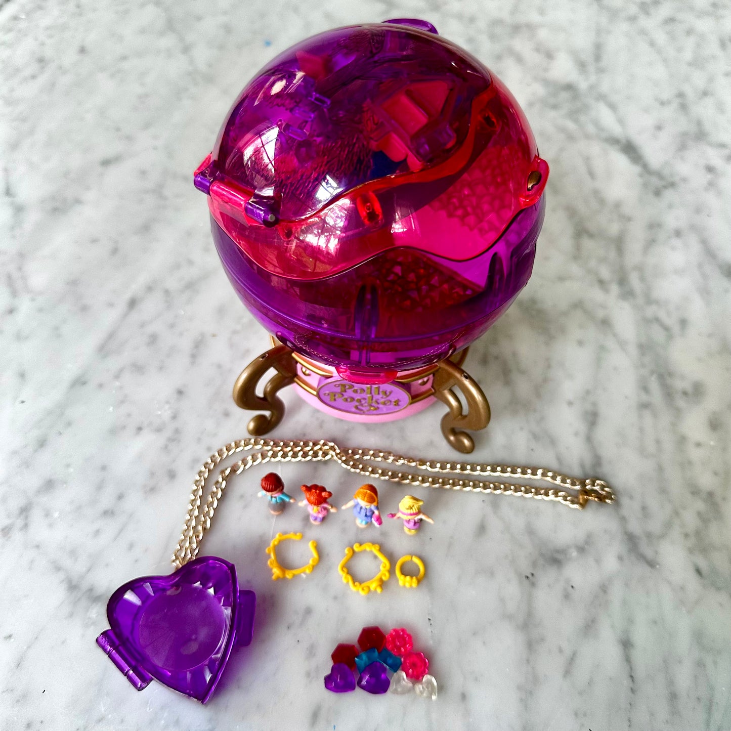 1996 Polly Pocket Jewel Magic Ball