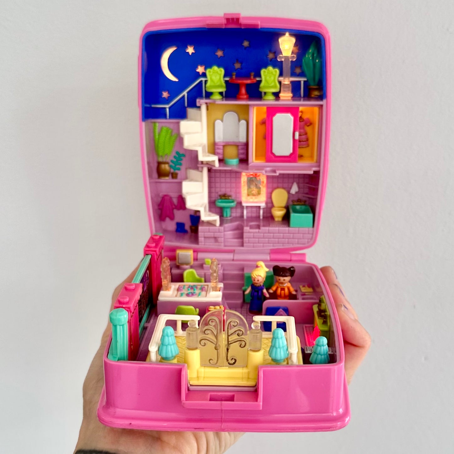 1994 Polly Pocket Starbright Dinner Party Compact