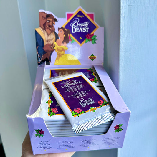 1992 Disney’s Beauty and the Beast Trading Card Pack