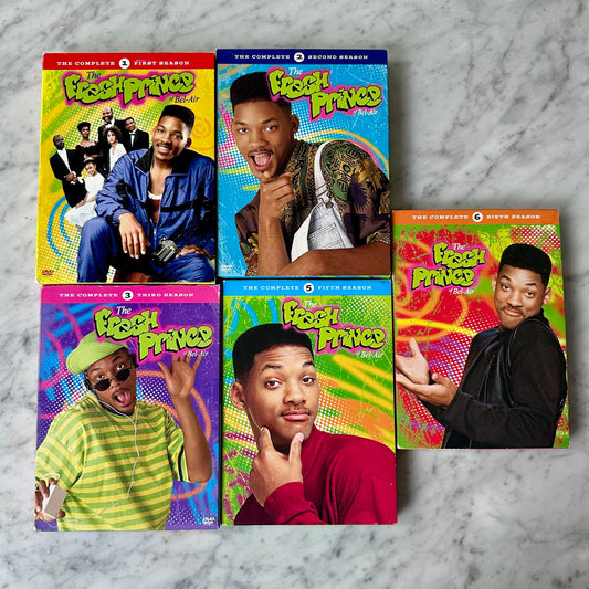 Fresh Prince of Bel-Air Seasons 1, 2, 3, 5, & 6 DVDs