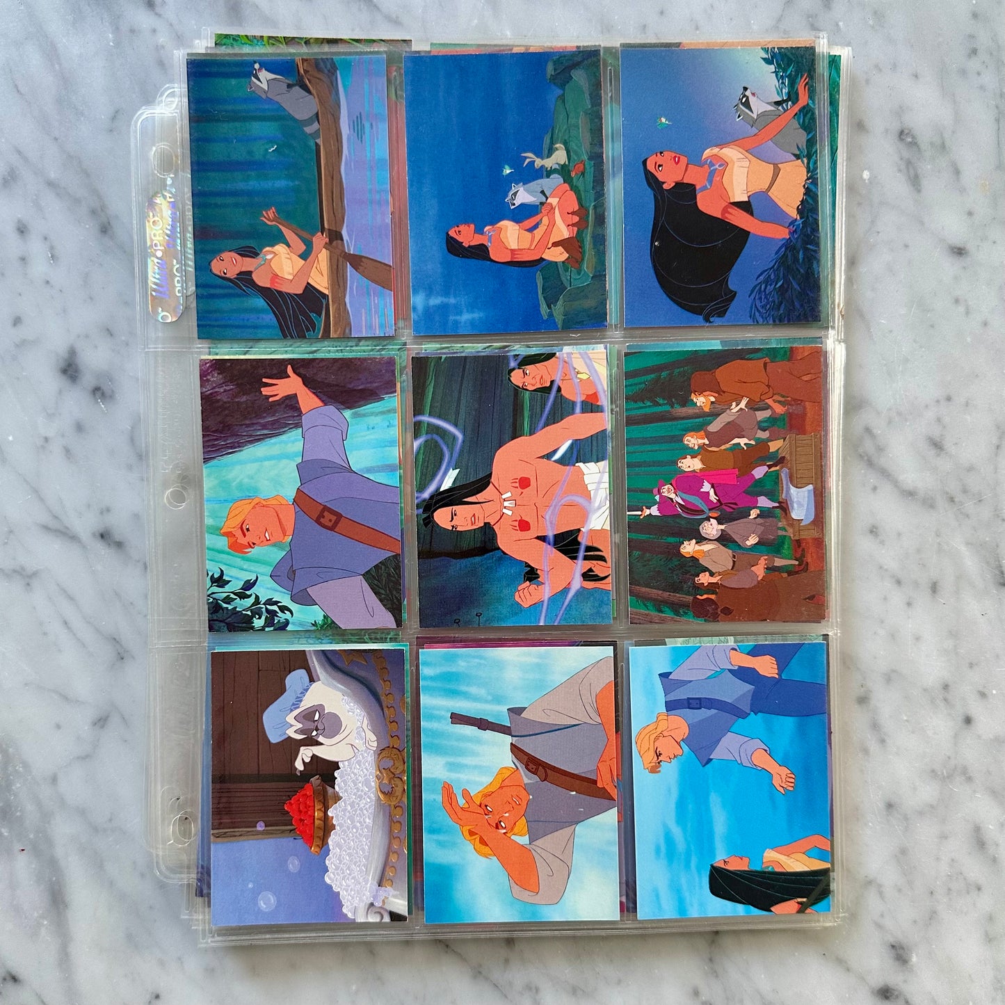 1995 Skybox Disney Pocahontas Trading Card Set of 105