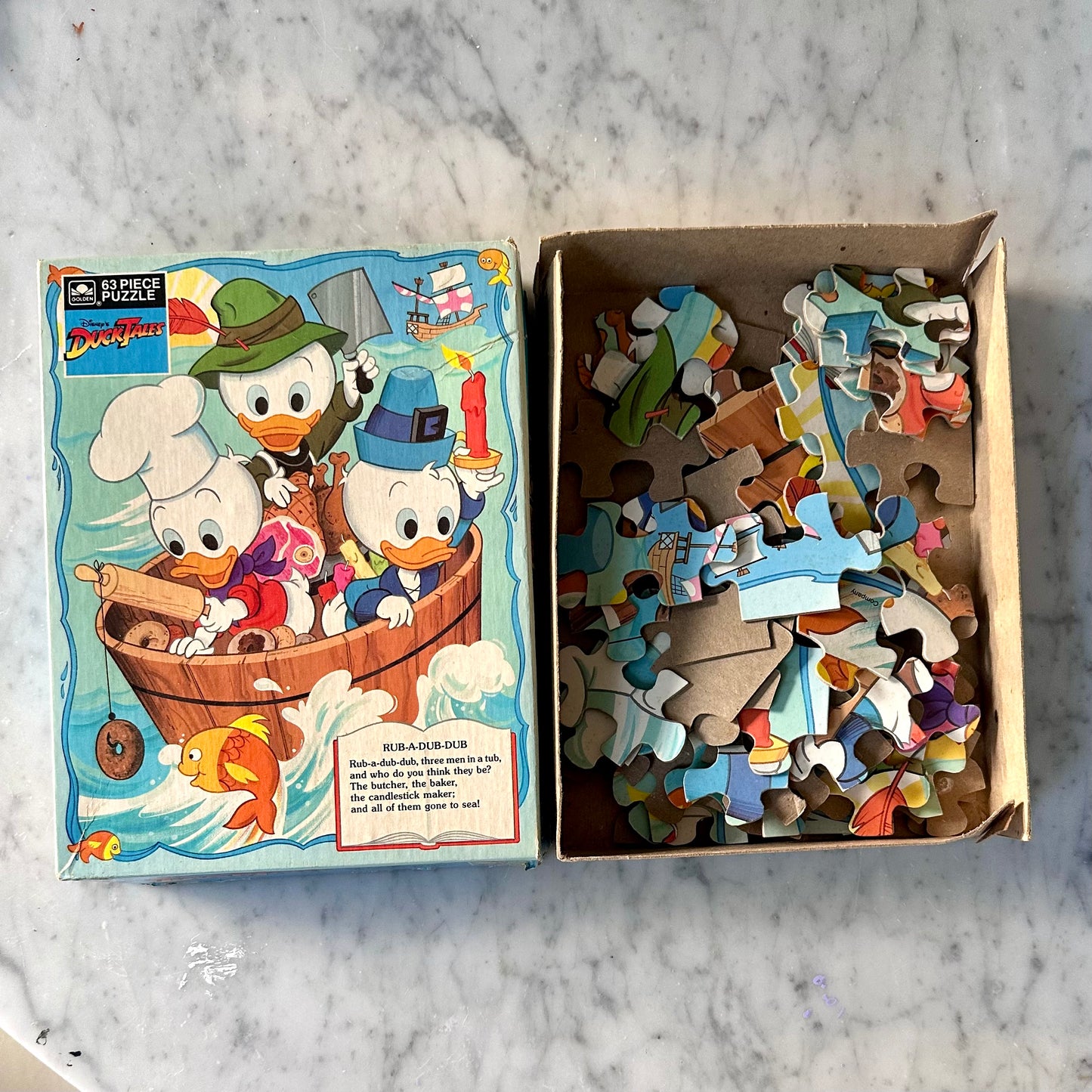 1980’s Disney’s Duck Tales Puzzle