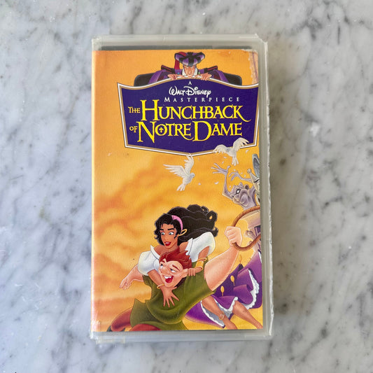 1996 HunchBack of Notre Dame Video Rental VHS