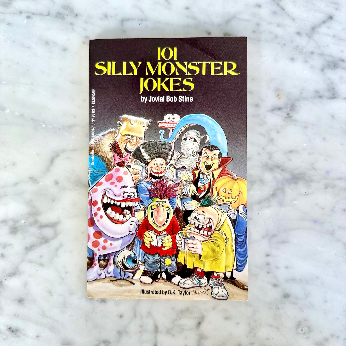 1986 101 Silly Monster Jokes by Jovial Bob Stine