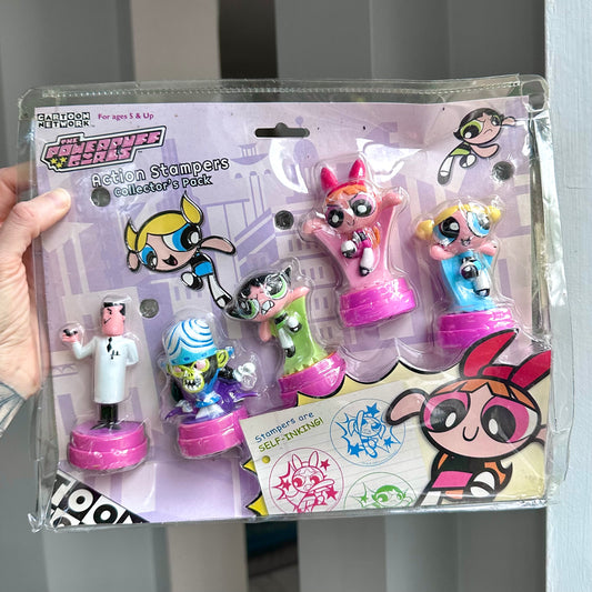1999 The PowerPuff Girls Action Stampers Collector’s Pack
