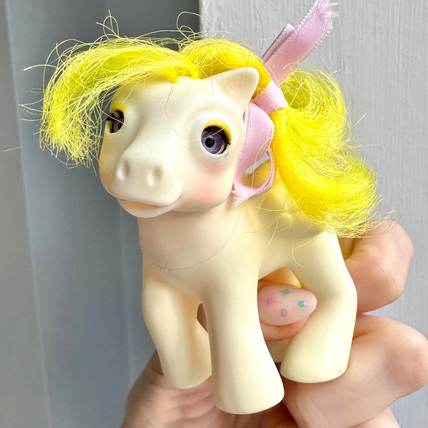 1986 G1 My Little Pony Beddy Bye Eye Baby Lofty