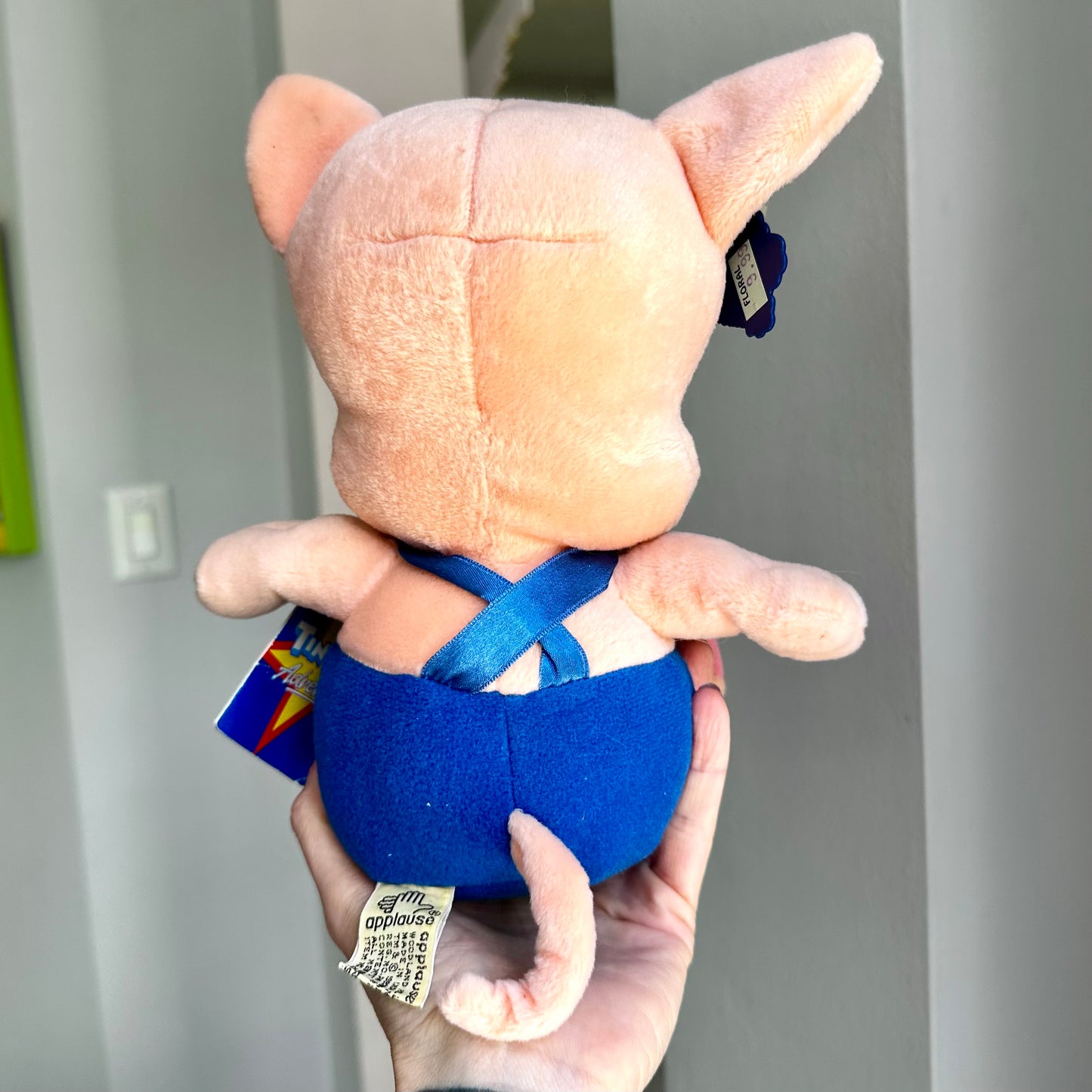 1990s Tiny Toon Adventures “Hamton J. Pig “ Plush