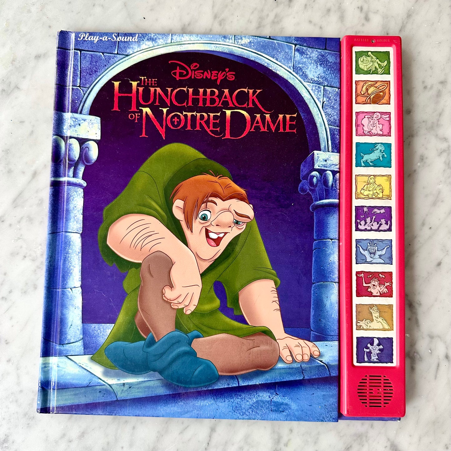 90’s The Hunchback of Notre Dame Play-a-Sound Book