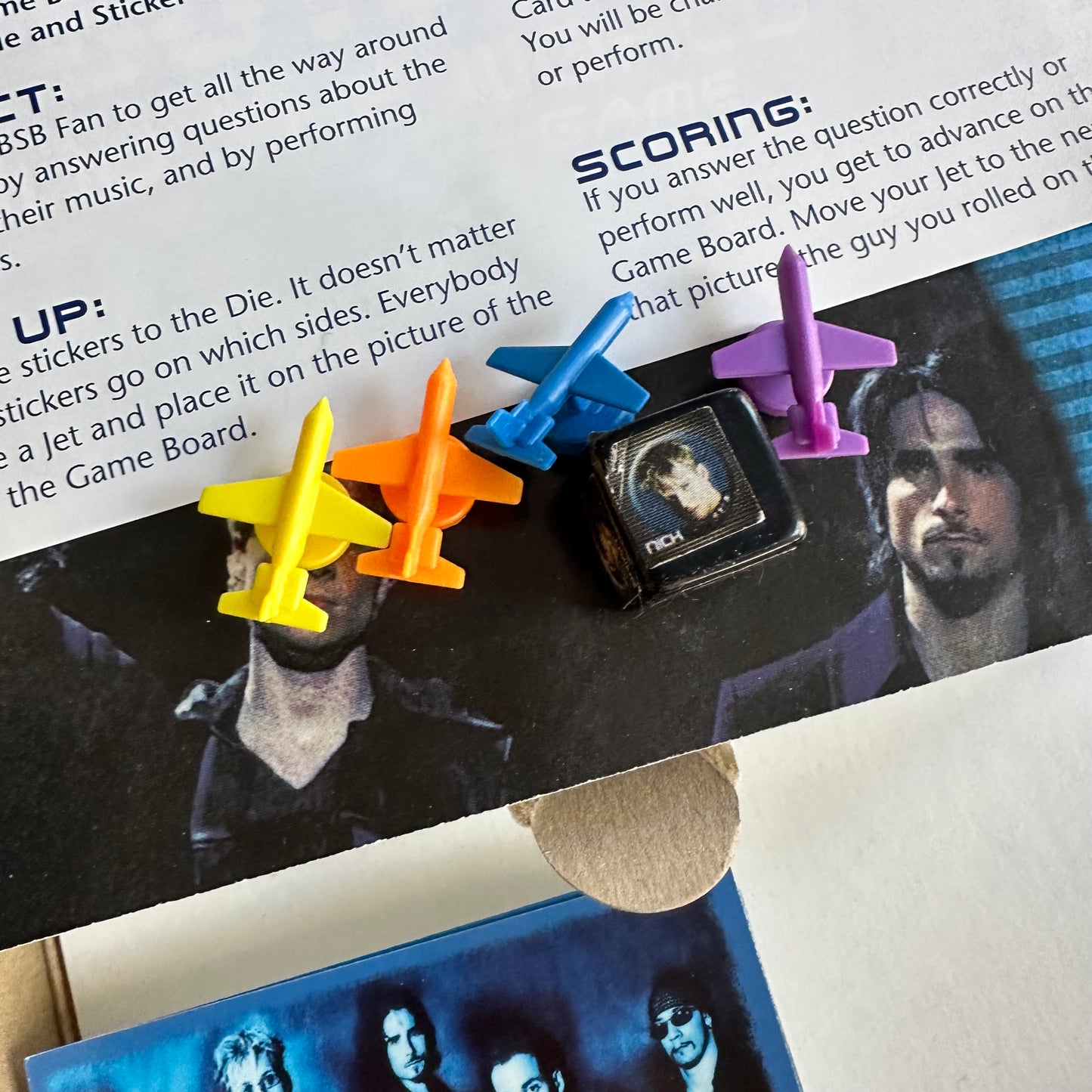 2000 Backstreet Boys Around The World Game