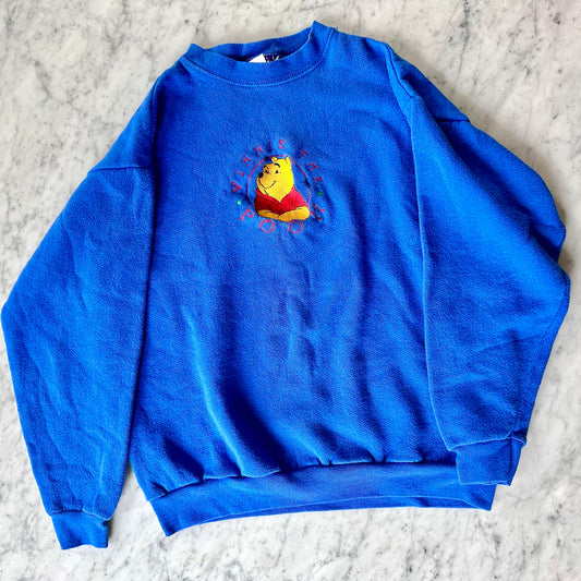 90’s Winnie the Pooh Embroidered Sweatshirt