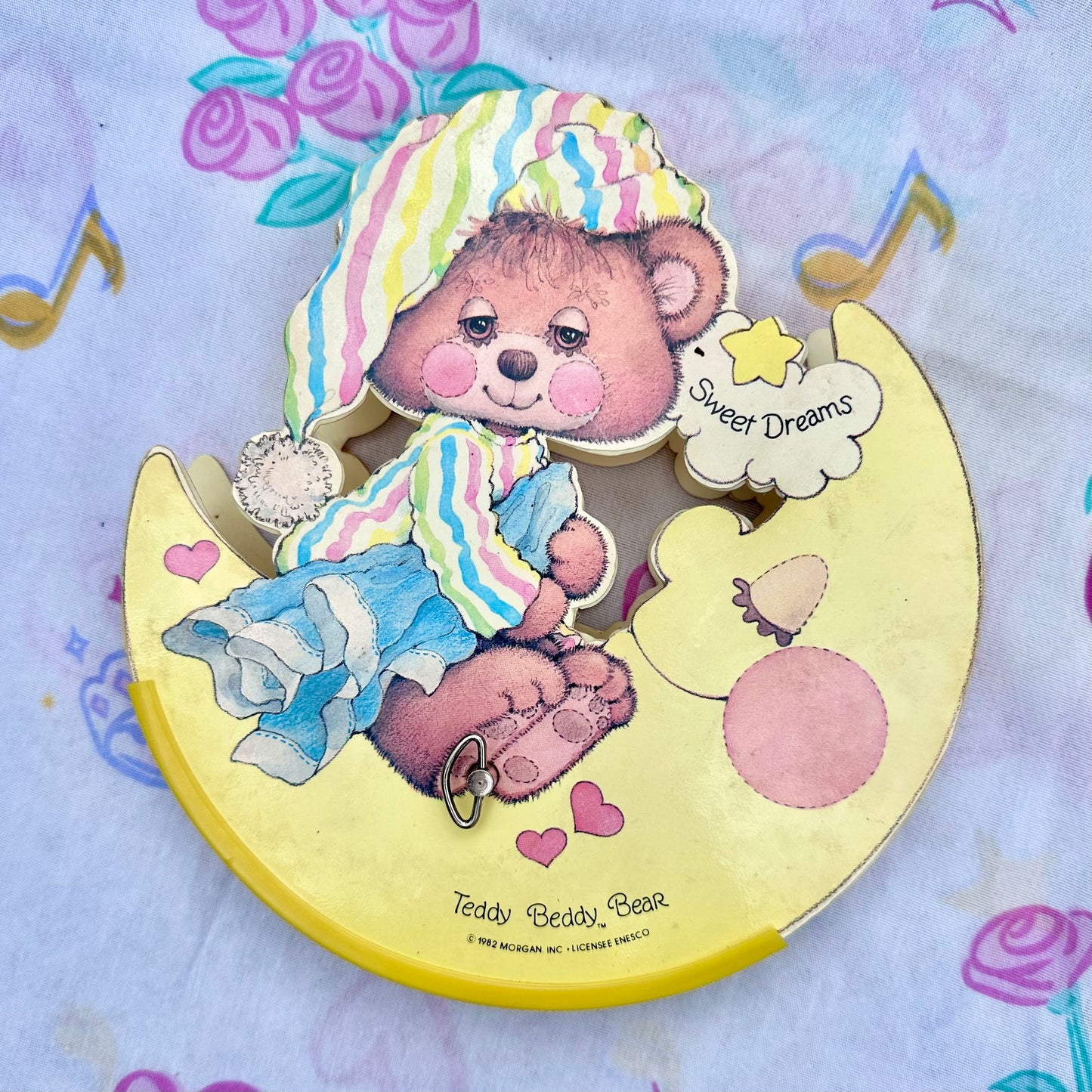 1982 Teddy Beddy Bear Music Box