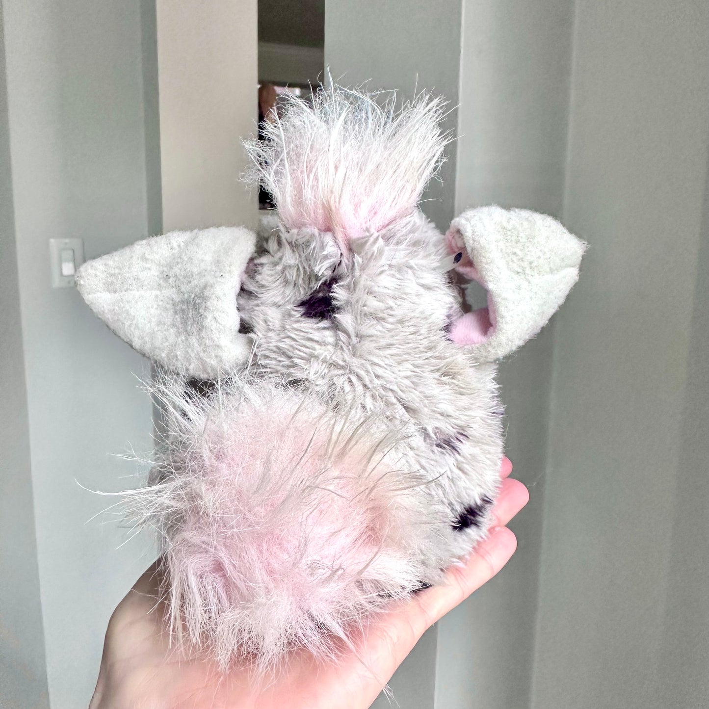 1998 Grey and Black Furby *Not Working