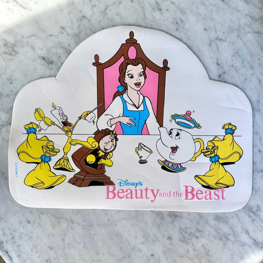 90’s Disney’s Beauty and the Beast Placemat