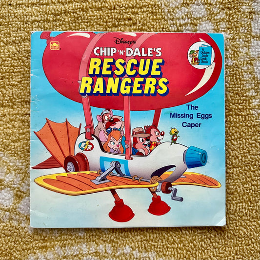 1989 Disney's Chip 'n Dale's Rescue Rangers Book