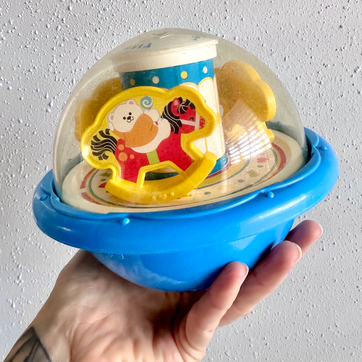 1991 Fisher-Price Roly Poly Chime Ball