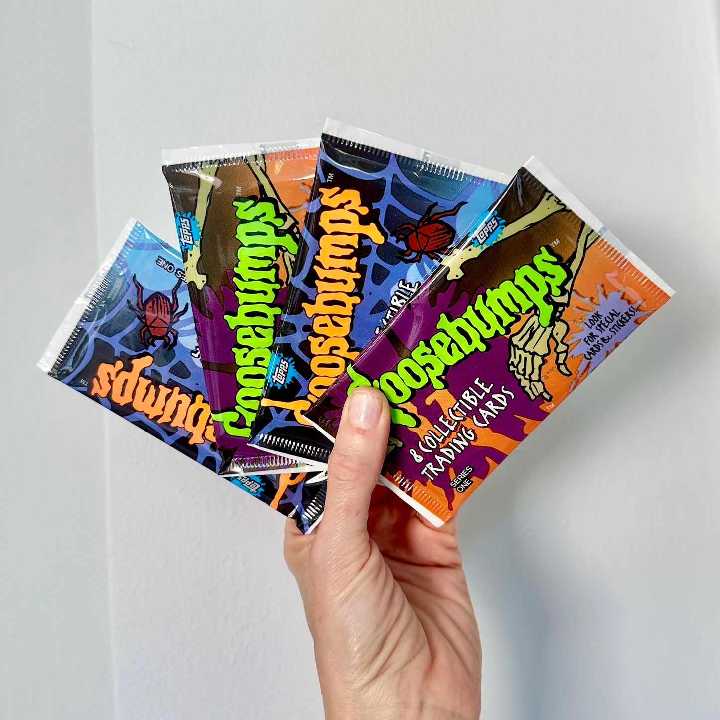 1996 Goosebumps Trading Card Pack