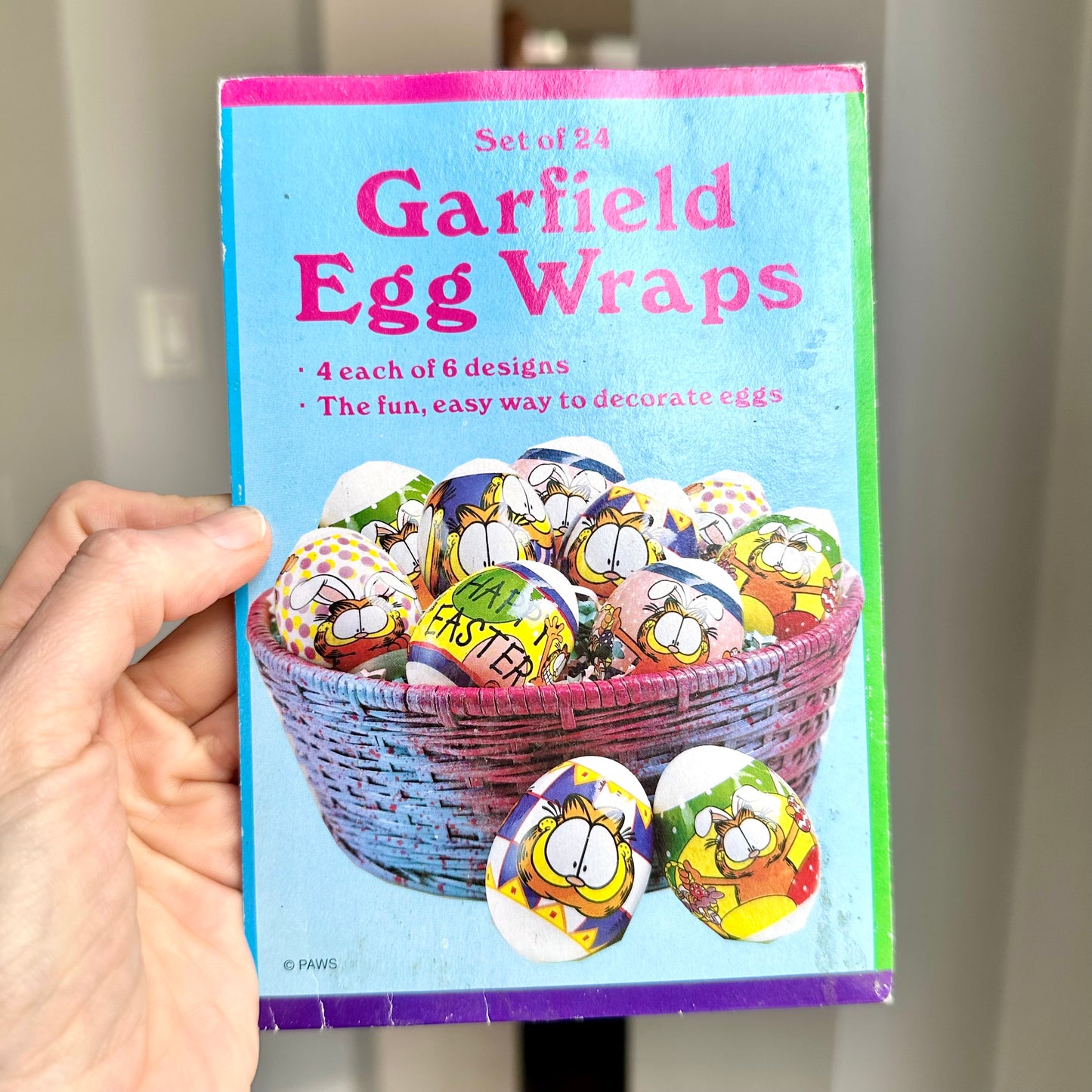 80’s Garfield Egg Wraps