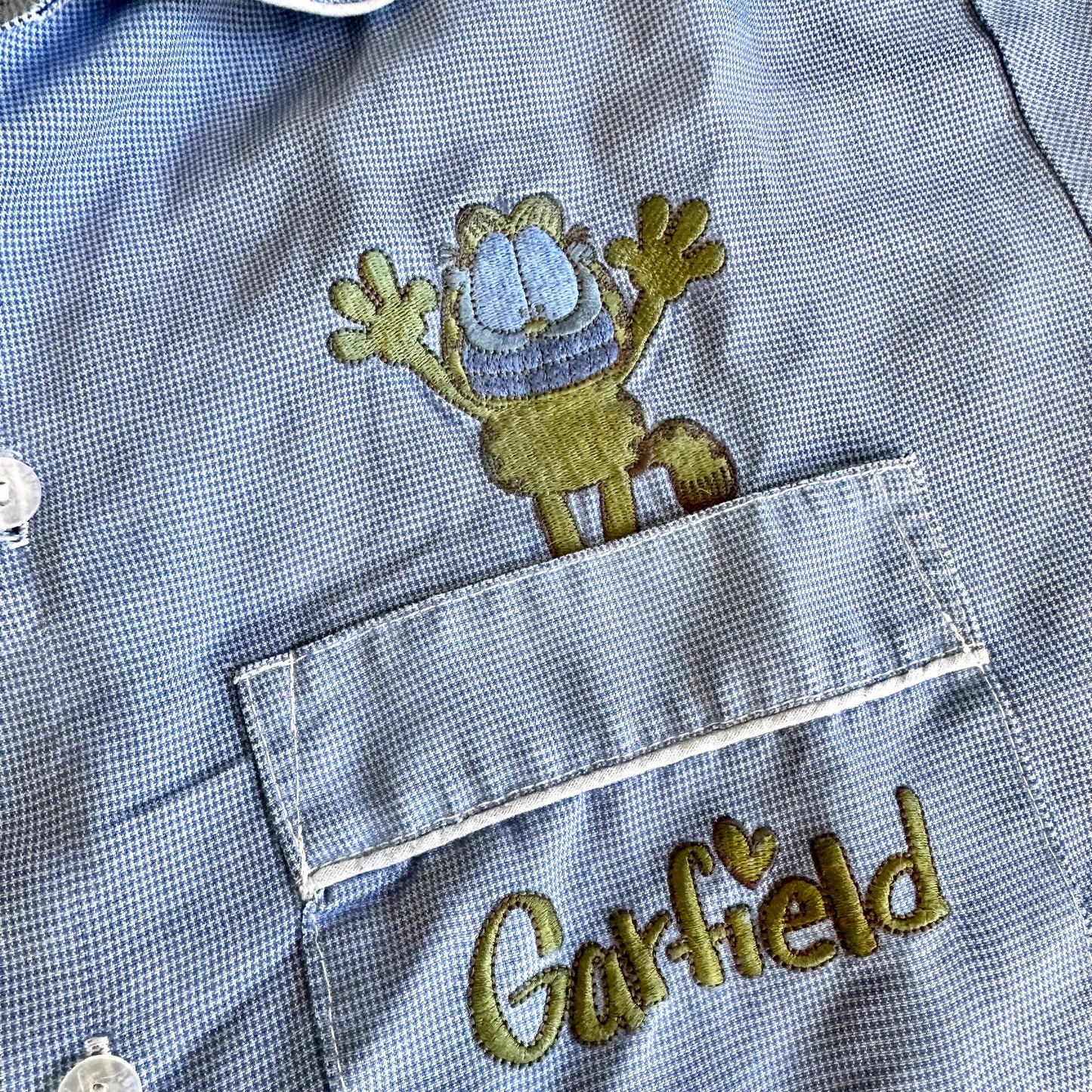 Vintage Garfield and Odie Sleep Shirt