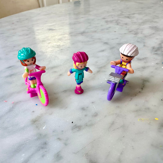 1994 Polly Pocket “Polly’s Bicycle Friends”
