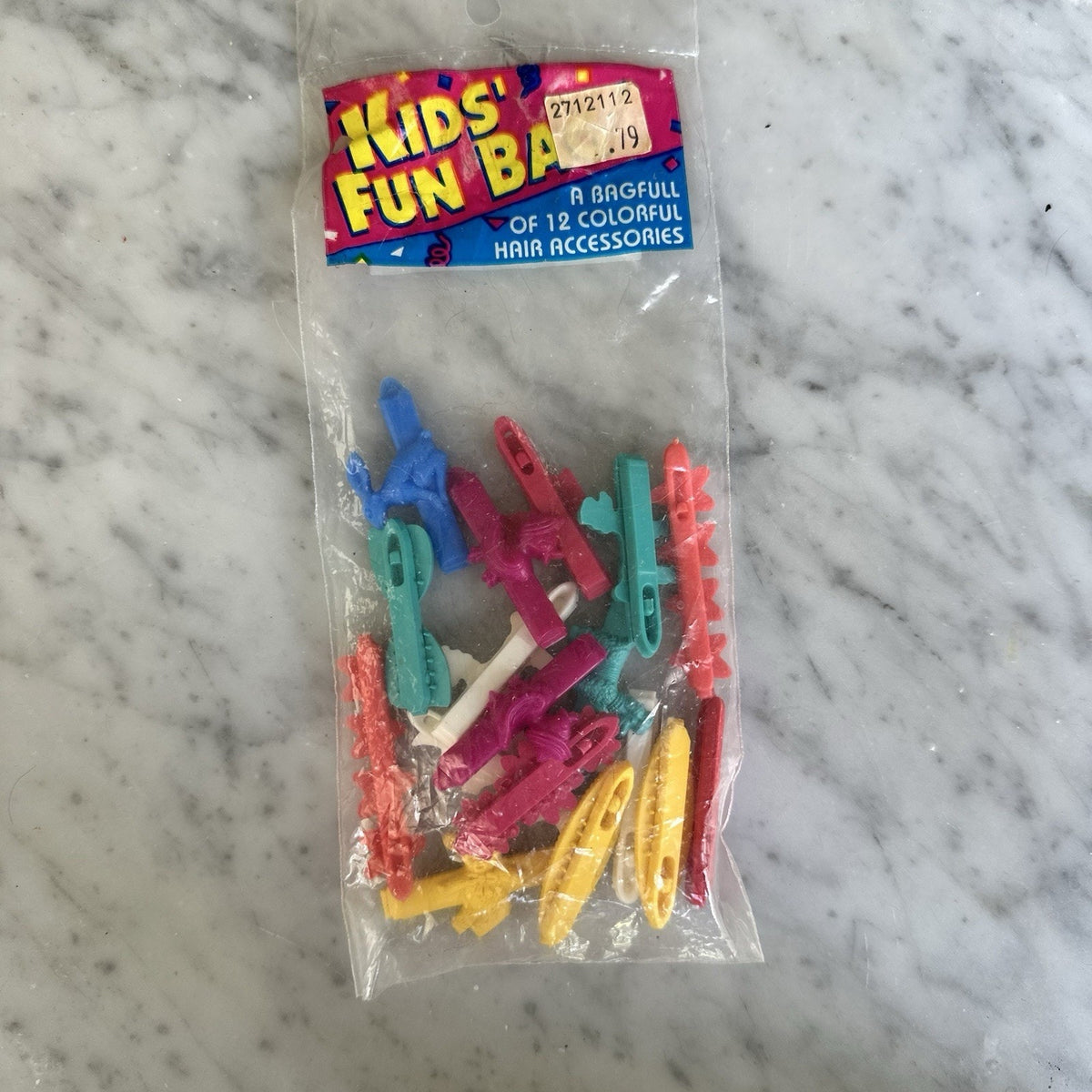 1980's Plastic Goody Snap Barrette Lot