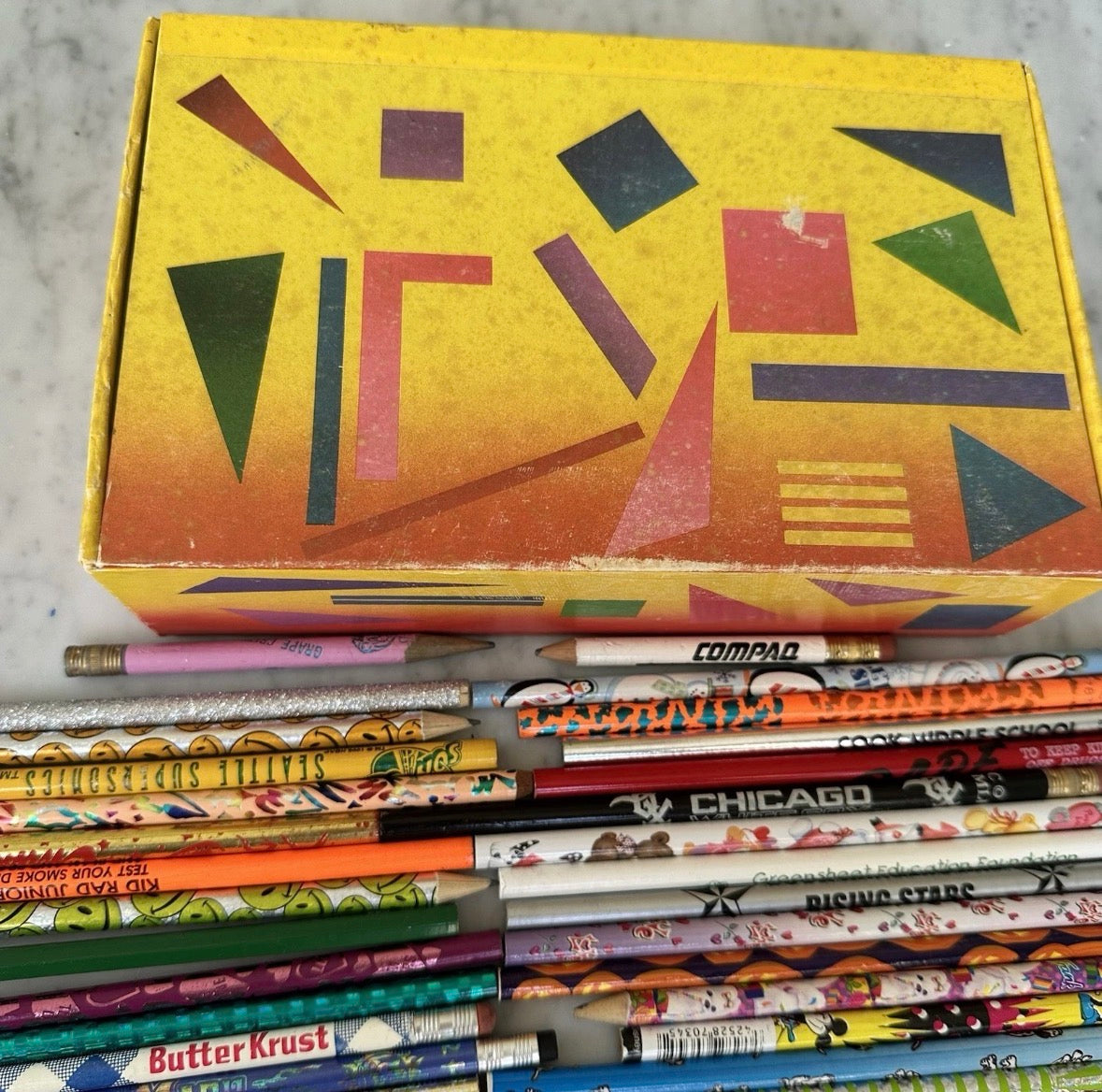 80’s & 90’s Pencil Box Full of Treasures!