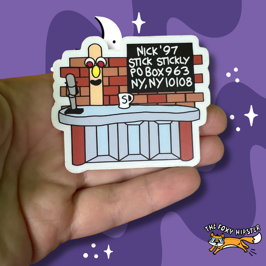 Stick Stickly Vinyl Sticker