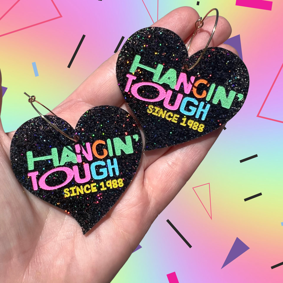 NKOTB Hangin Tough Hoop Earrings