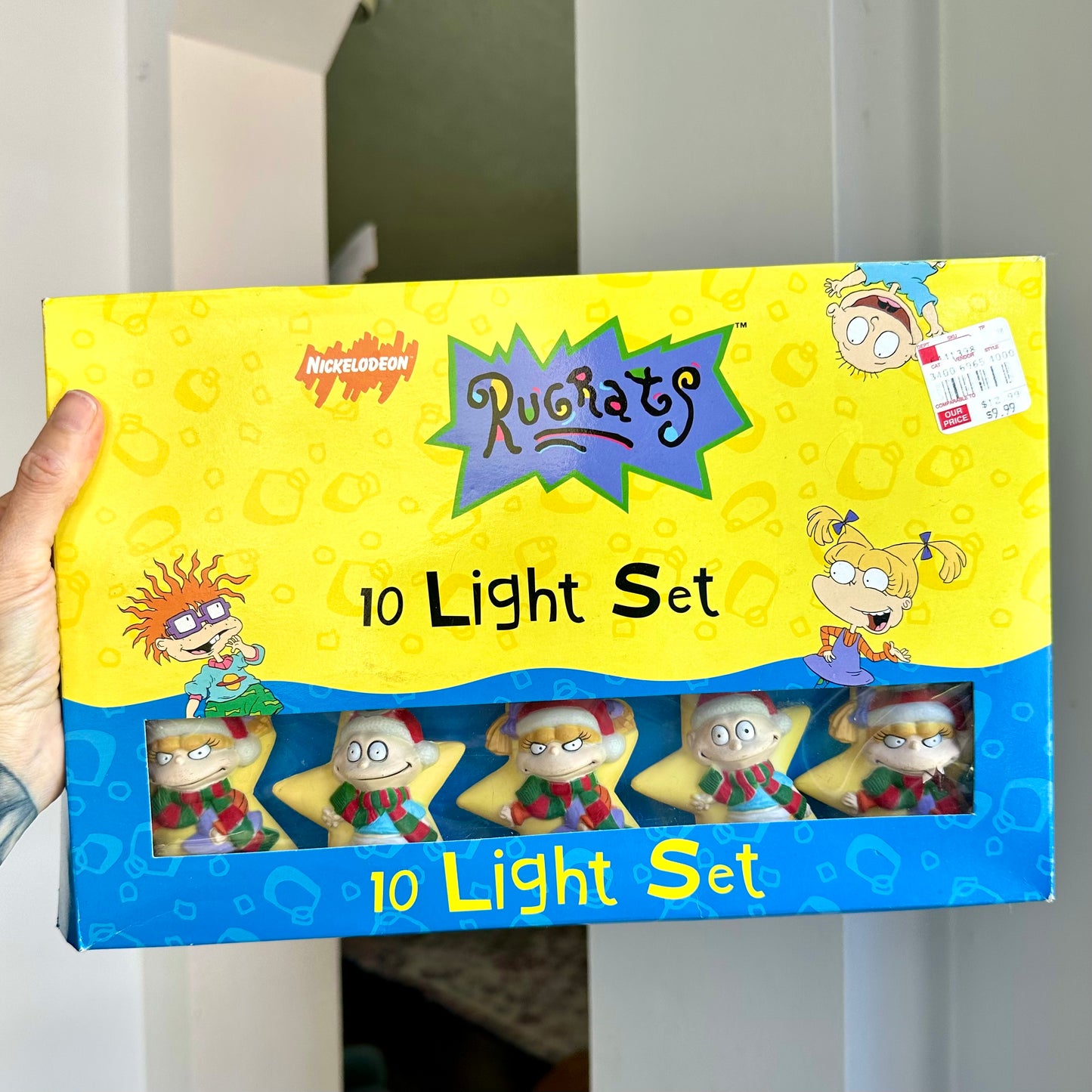 1998 Rugrats Christmas Light Set