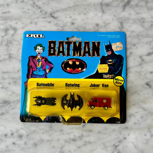 1989 ERTL Batman Miniature Toy Vehicles