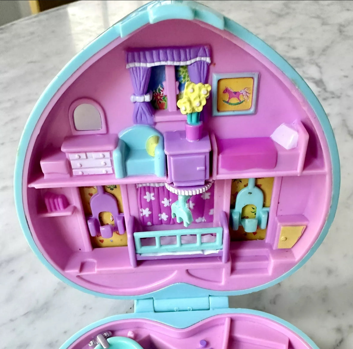 1994 Polly Pocket Babytime Fun Nursery