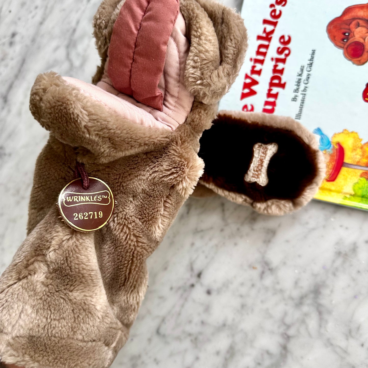 80’s Wrinkles Hand Puppet and Book