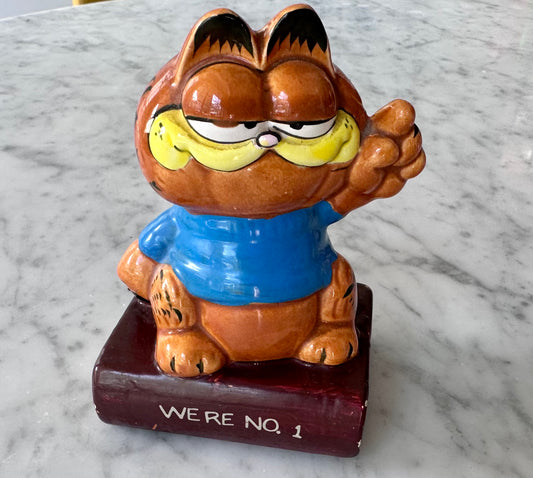1981 Garfield “We’re No. 1” Figurine