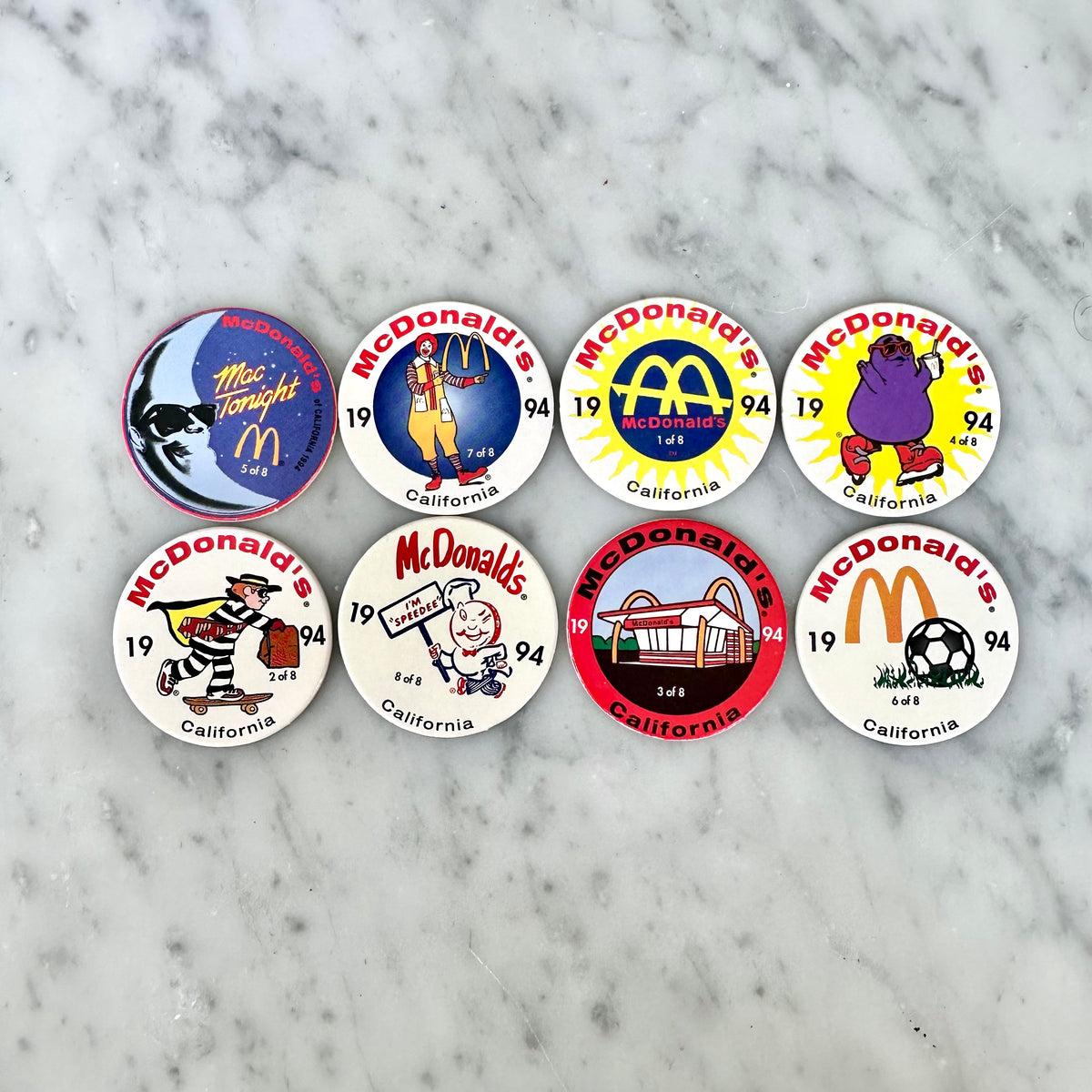 1994 McDonald’s POGS