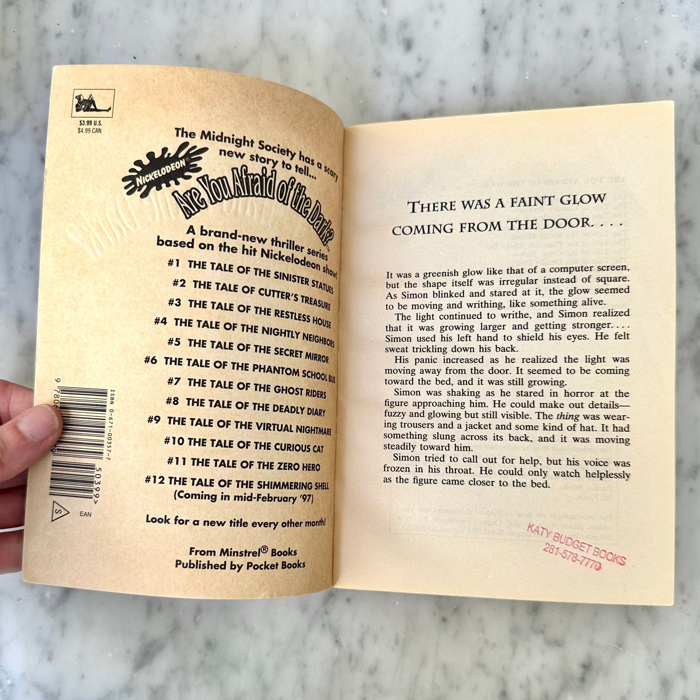 90’s Are You Afraid of the Dark Book # 11