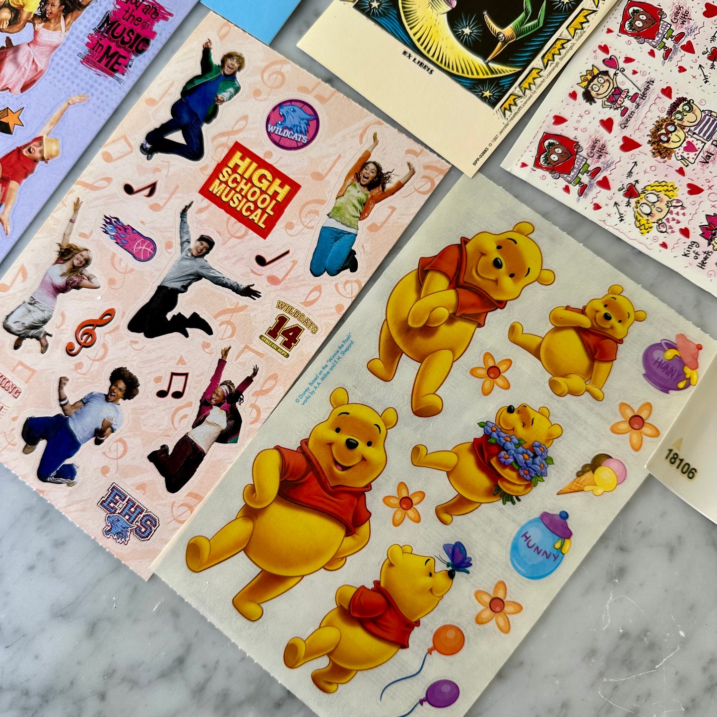 Vintage Sticker Lot