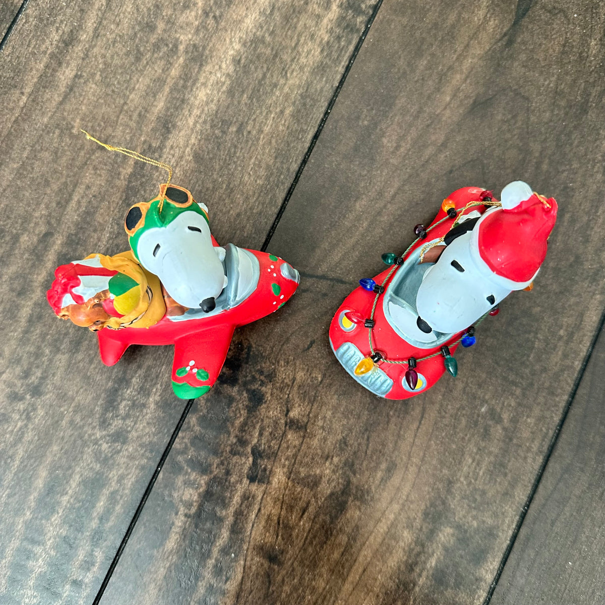 Vintage Snoopy Ornaments