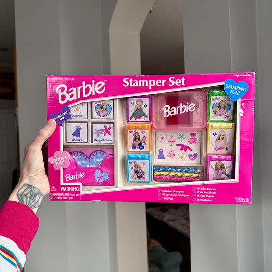 1999 Barbie Stamper Set