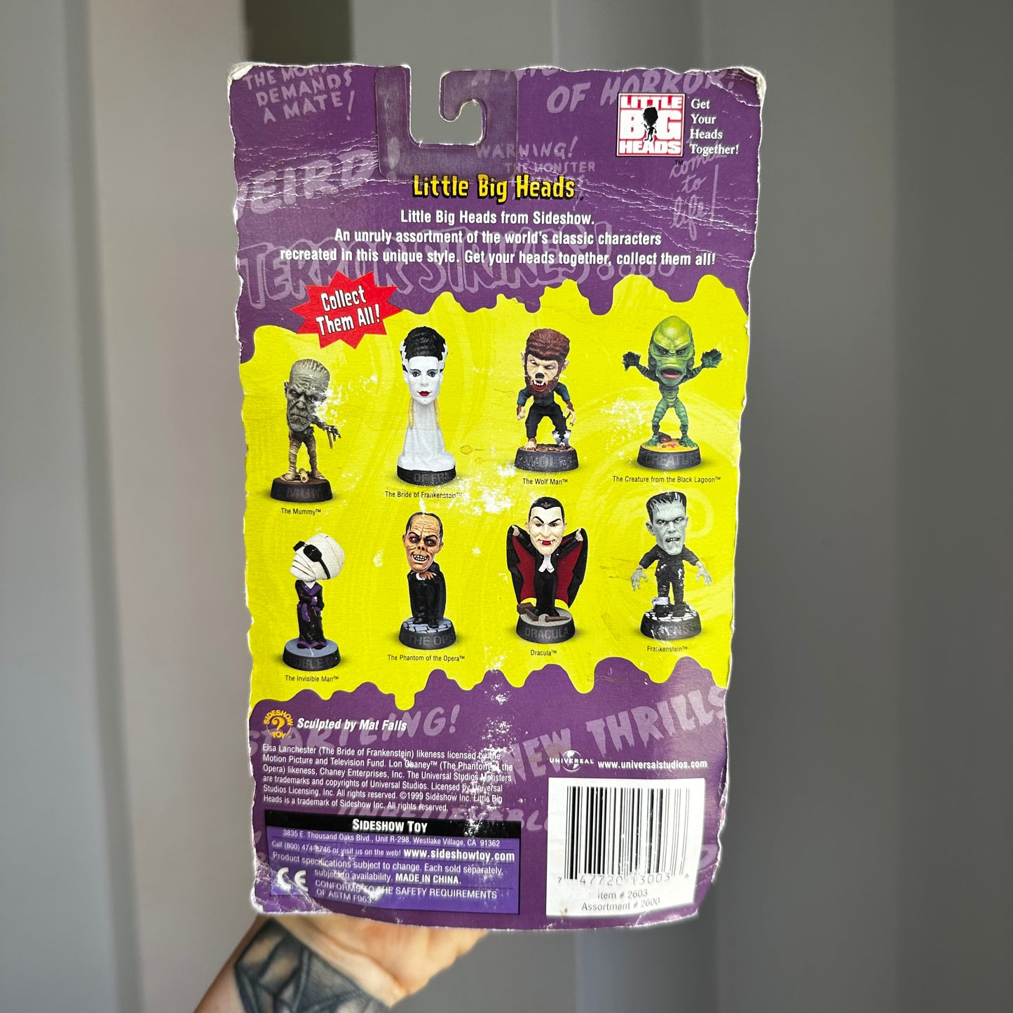 1998 Universal Monsters “The Mummy"Figure