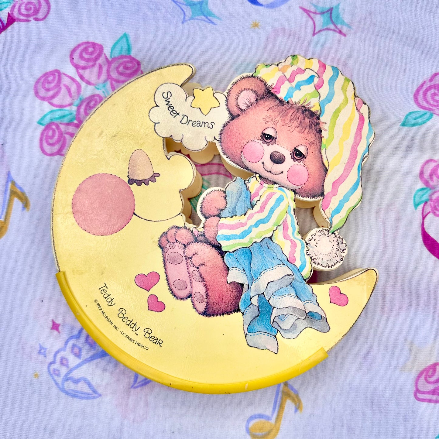 1982 Teddy Beddy Bear Music Box