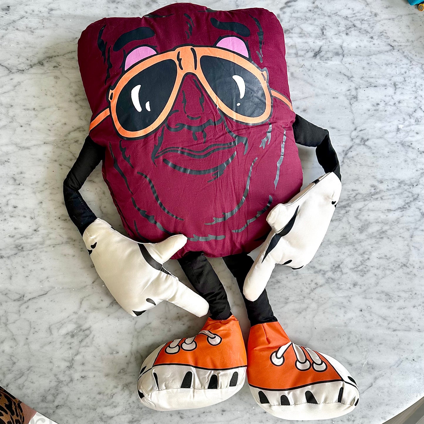 1987 California Raisins Pillow Person