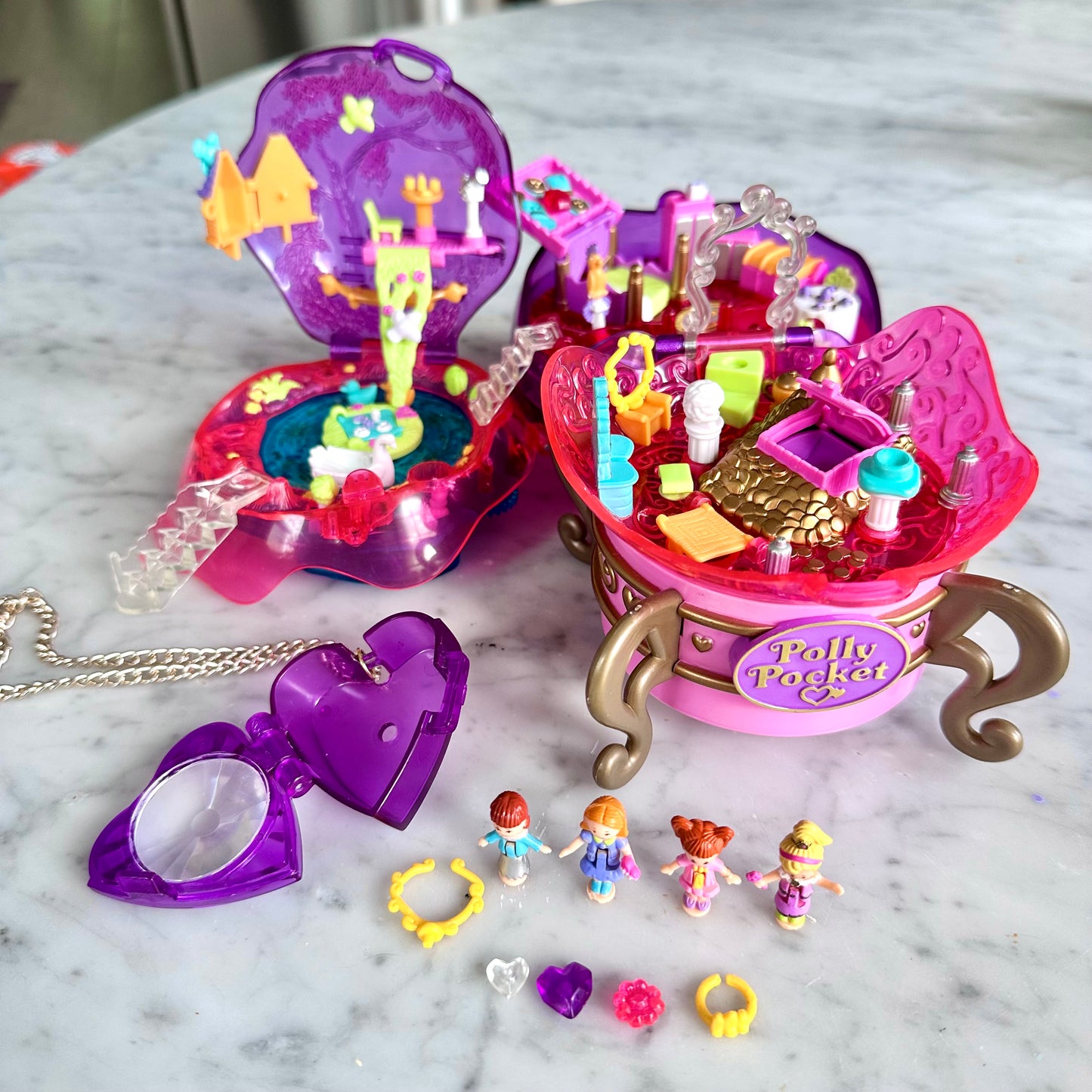 1996 Polly Pocket Jewel Magic Ball