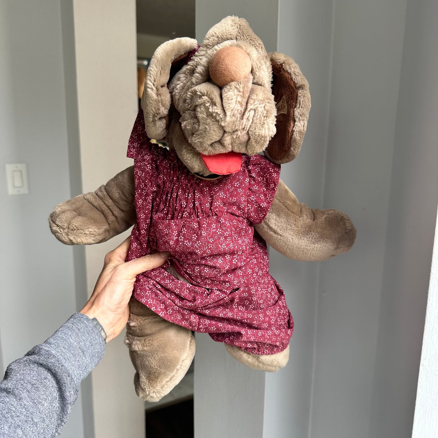 1981 Wrinkles the Dog Plush