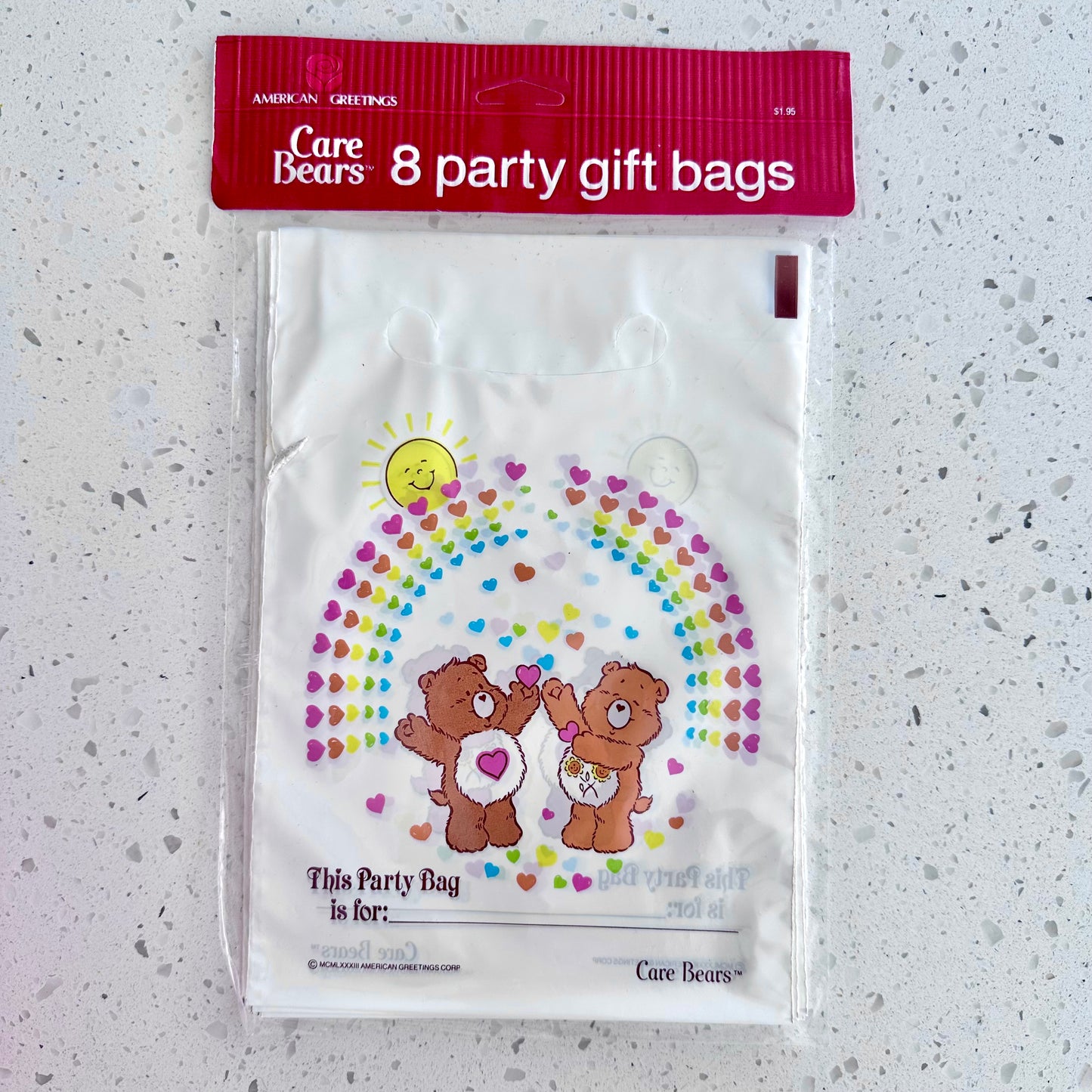 1983 Care Bears Treat Bags