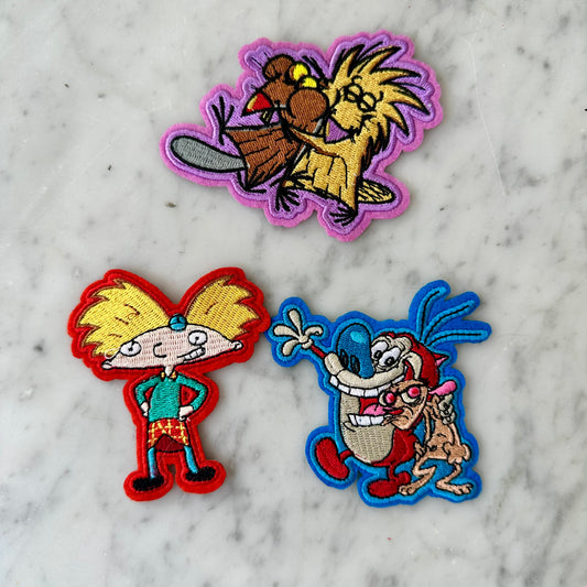 Vintage Nicktoons Patches