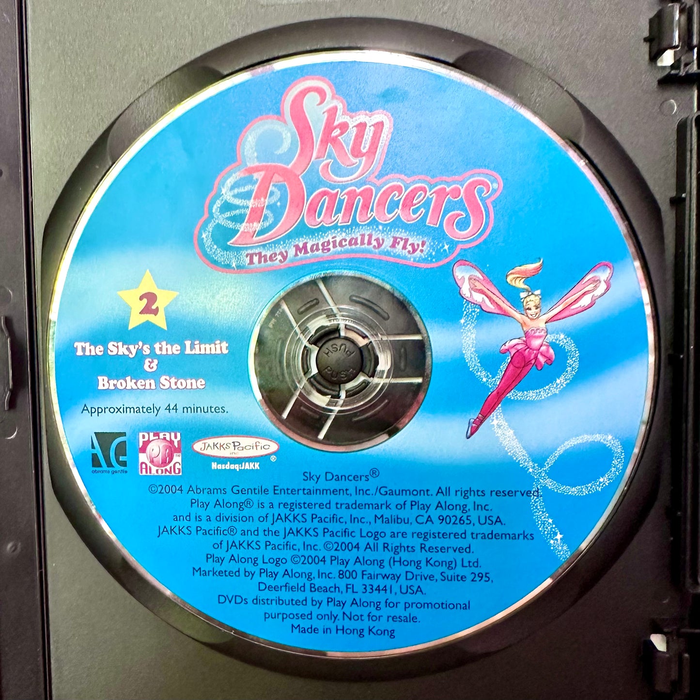 2004 Sky Dancers “The Sky’s a the Limit & Broken Stone” DVD