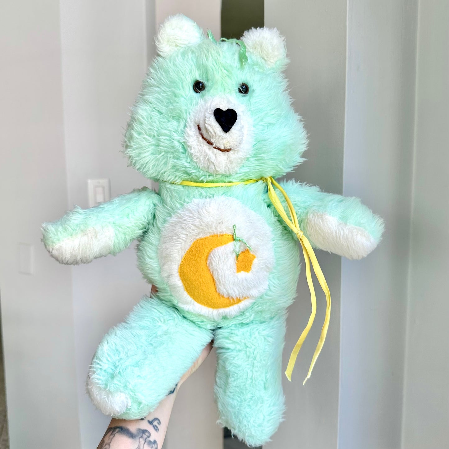 80’s Handmade Care Bears “Bedtime Bear” Plush