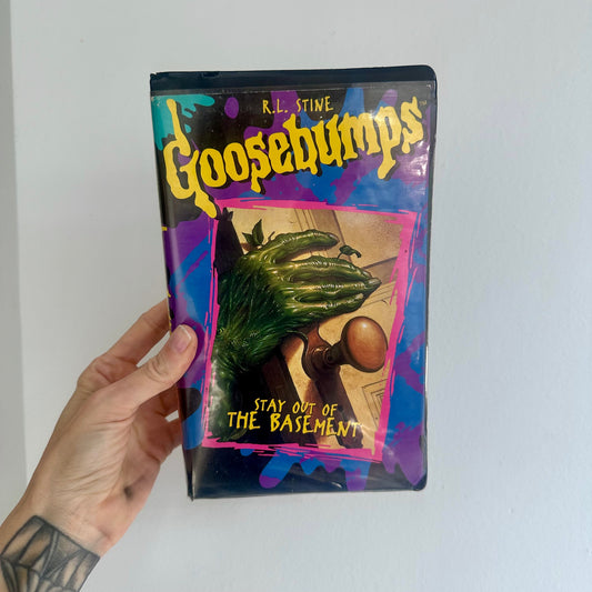 1996 Goosebumps “Stay Out of the Basement” VHS