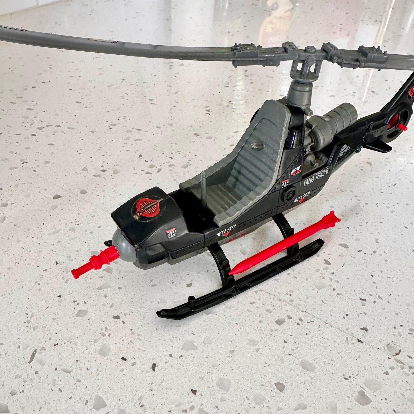 1983 G.I. Joe Cobra Fang Helicopter