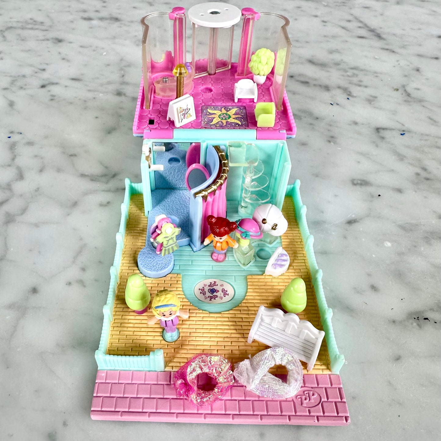 1995 Polly Pocket Dress Shop 100% Complete