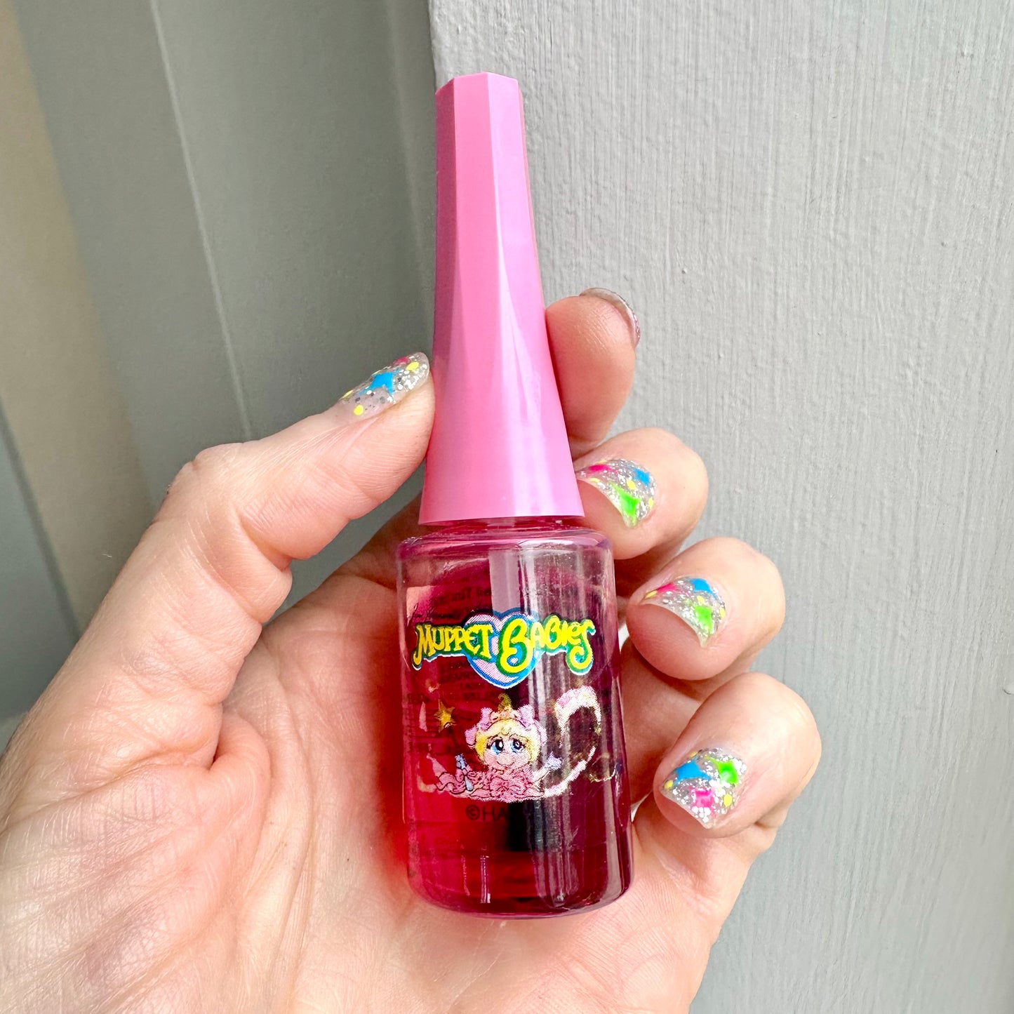 1986 Muppet Babies Nail Tint & Stickers